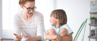 mère avec son enfant